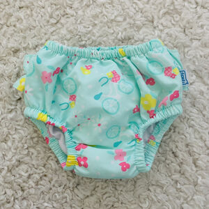 i play. by green flowers Pull-up Reusable Swim Diaper, Size 3 - 6 Months